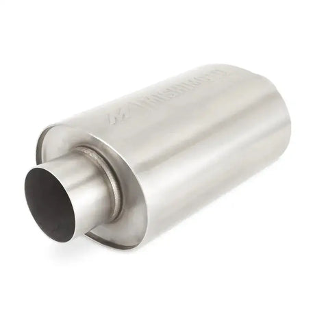 Mishimoto Universal Resonator with 2.5in Inlet/Outlet - Brushed - Exhaust