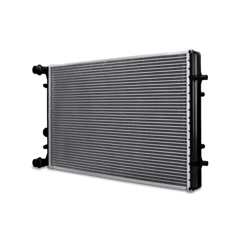 Automotive radiator with black plastic fittings for Mishimoto Volkswagen Jetta replacement radiator