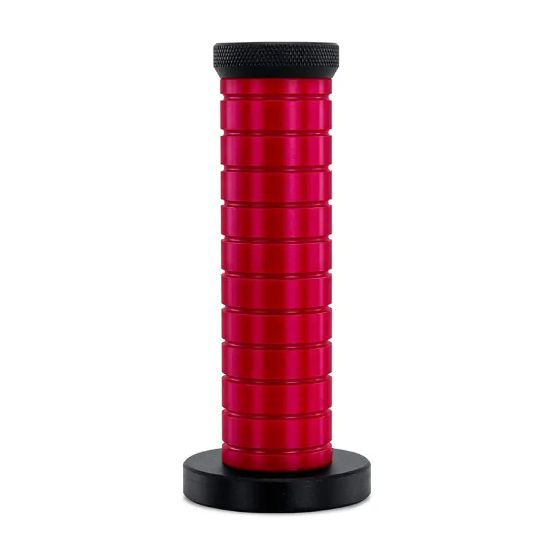 Mishimoto Weighted Grip Shift Knob - Black / Red - Truck & Automotive