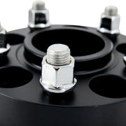 Mishimoto Wheel Spacers - 5X114.3 / 70.5 / 25 / M14 - Black - Truck & Automotive