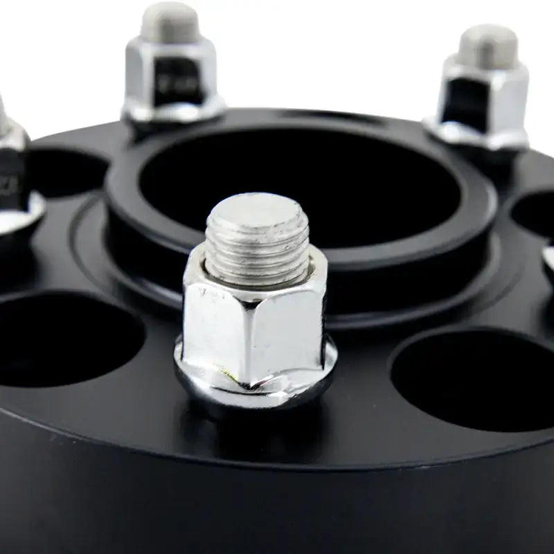 Mishimoto Wheel Spacers - 5X114.3 / 70.5 / 25 / M14 - Black - Truck & Automotive