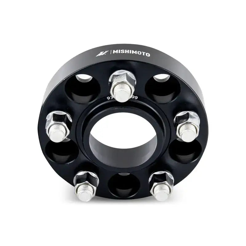 Mishimoto Wheel Spacers - 5X114.3 / 70.5 / 25 / M14 - Black - Truck & Automotive