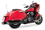 MK00010 Duals W/4" Muffler Black W/Black Tips Vn1700