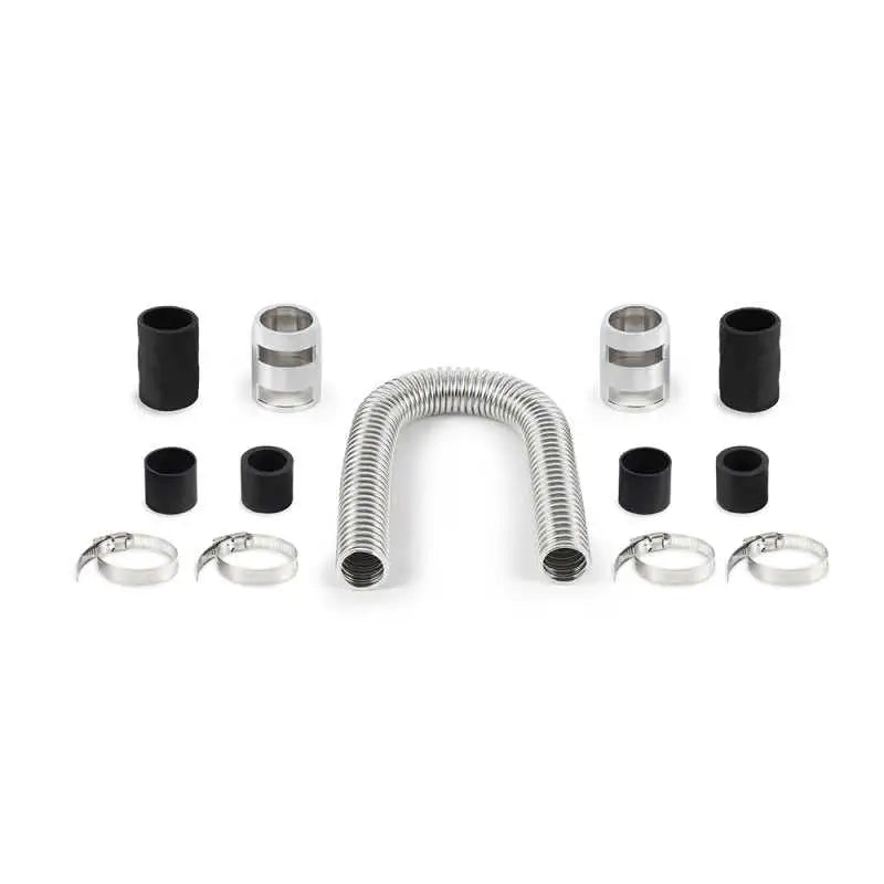 Mishimoto MMAH-U24C Mishimoto 24in Flexible Radiator Hose Kit Chrome