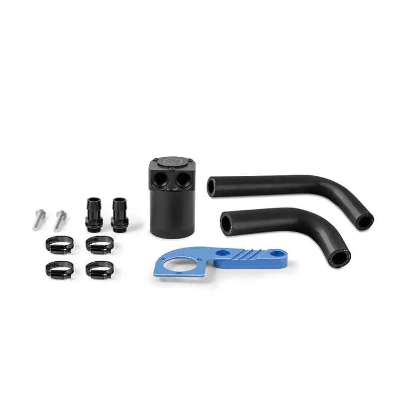 Mishimoto MMBCC-F80-15CYMB Mishimoto 15-20 BMW F8X M3/M4 Baffled Oil Catch Can - Yas Marina Blue