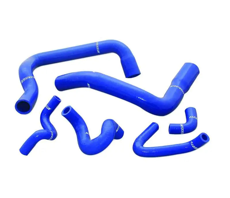 Mishimoto MMHOSE-MUS-86BL Mishimoto 86-93 Ford Mustang Blue Silicone Hose Kit