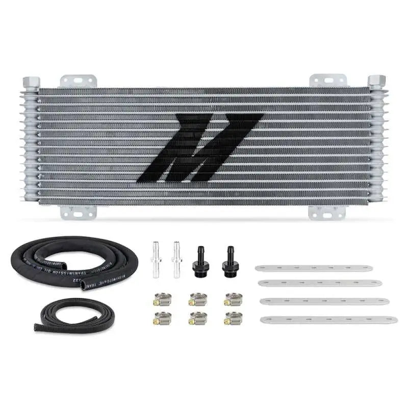 Mishimoto MMTC-SP-13SL Mishimoto 13-Row Stacked Plate Transmission Cooler - Silver