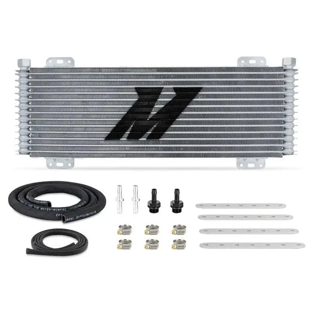 Mishimoto MMTC-SP-13SL Mishimoto 13-Row Stacked Plate Transmission Cooler - Silver