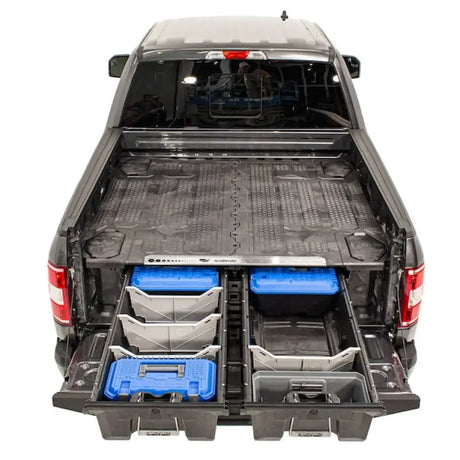 Nissan Frontier MN4 Decked truck bed storage system for easy access and organization