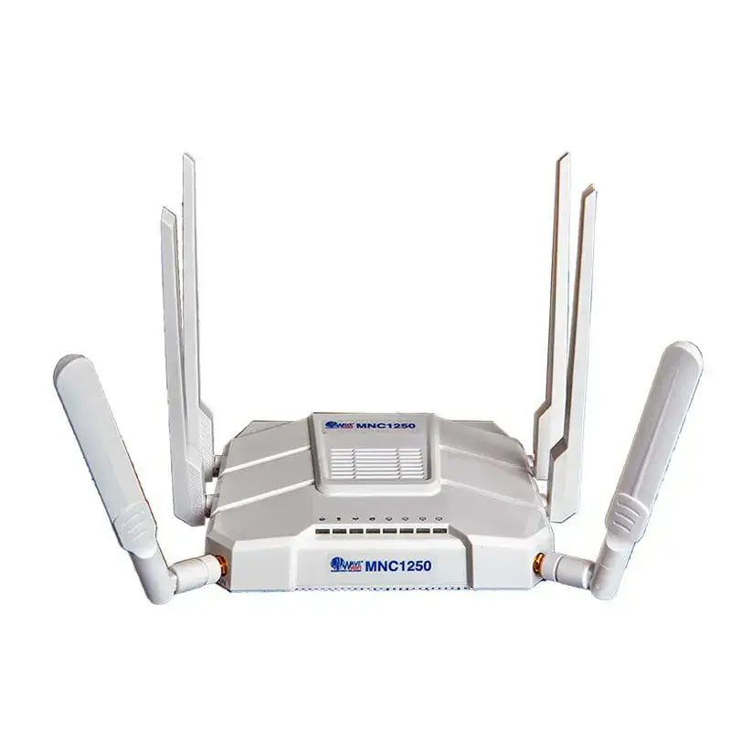MNC1250 Wave Wi-Fi Dual Band Wireless Network router, perfect for RV, automotive, powersports, off-road, marine, exterior, truck accessories, interior, truck bed, and RV parts. Enhance connectivity with fast, reliable dual-band performance that eliminates Wi-Fi dead zones and interference for seamless internet access, AVADA - Best Sellers, Must Haves.