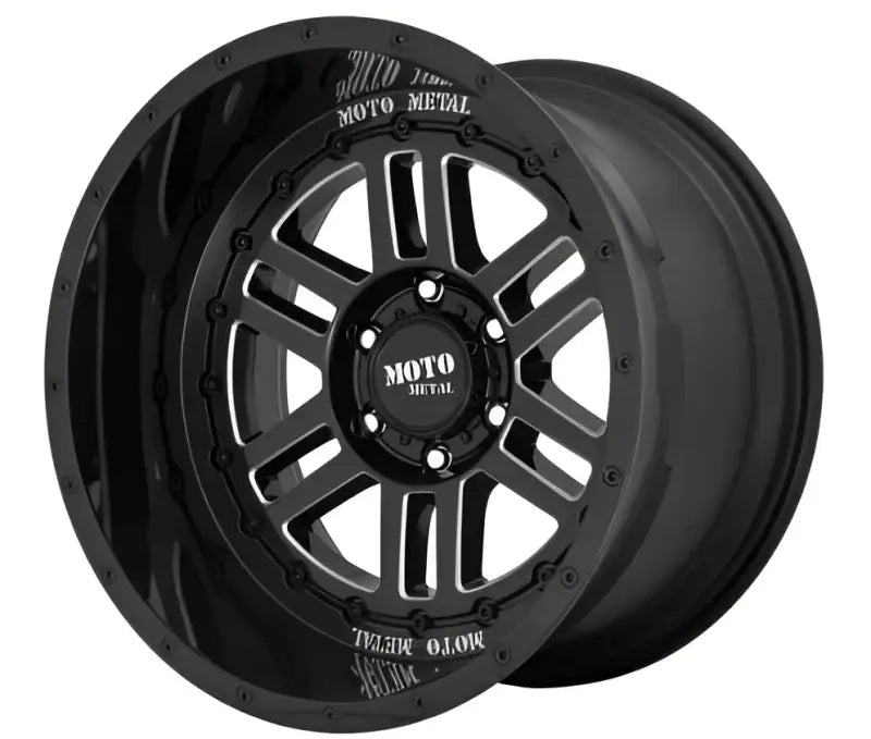 MO80021050318N Wheel Pros Mo800 20X10 5X5.0 G-Blk Mill -18Mm