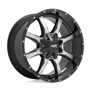 MO97078035300US Gloss Black Wheel Pros Mo970 17X8 5X127/5X139.7 Dual Bolt Pattern