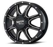 MO995208827127Wheel Pros 20X8.25 8X200 S-Blk Mill 127Mm - Wheel