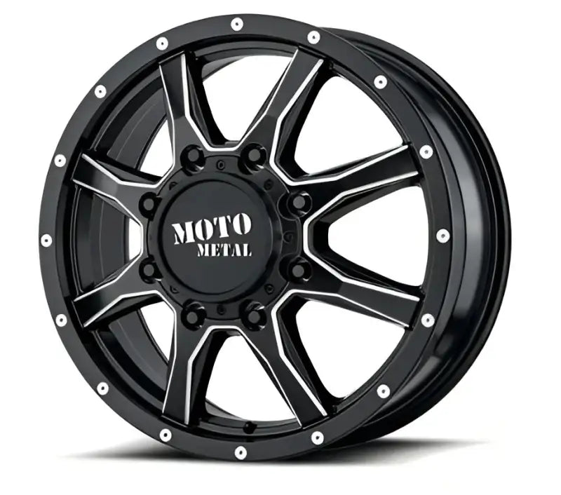 MO995208827127Wheel Pros 20X8.25 8X200 S-Blk Mill 127Mm - Wheel