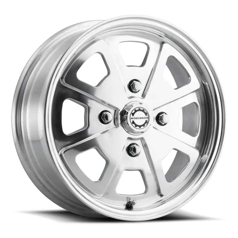 Mobelwagen MW-730P Schnell 15x5.5in / 4x130 BP / 35mm Offset / 79.1mm Bore - Polished Wheel - Wheels