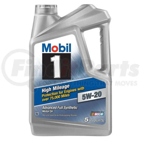 Mobil 120768 M1 Hi Mileage 5W20 3X5 Qt 