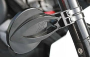 MODCSM-BK 4.0" Panoramic Side Mirror 1 Clamp Mount Needed