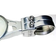 MODCSM-C 4.0" Round Side Mirror Silver 2 Clamps Needed
