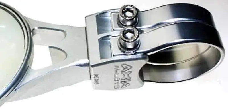 MODCSM-C 4.0" Round Side Mirror Silver 2 Clamps Needed