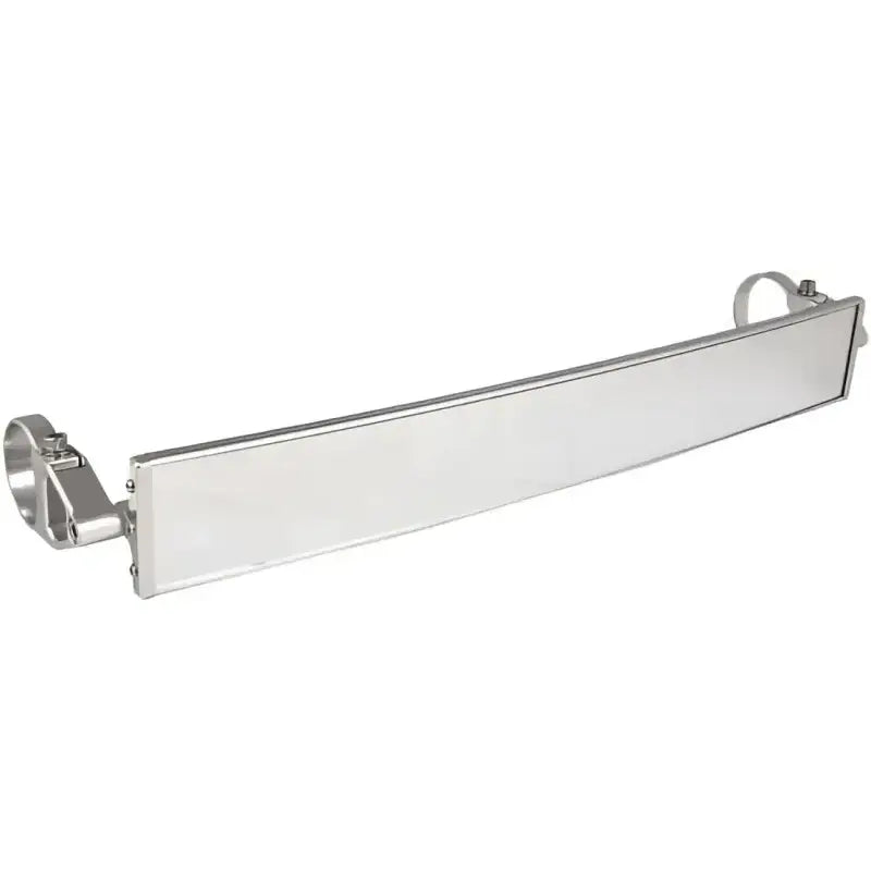 MODPRVMNA-C 17" Wide Panoramic Rearview Mirror Chrome W/ No Arms