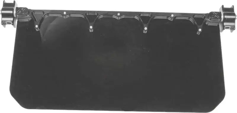 MODSVB-BK 12" Sun Visor Solid Black 2 Clamp Mounts Needed