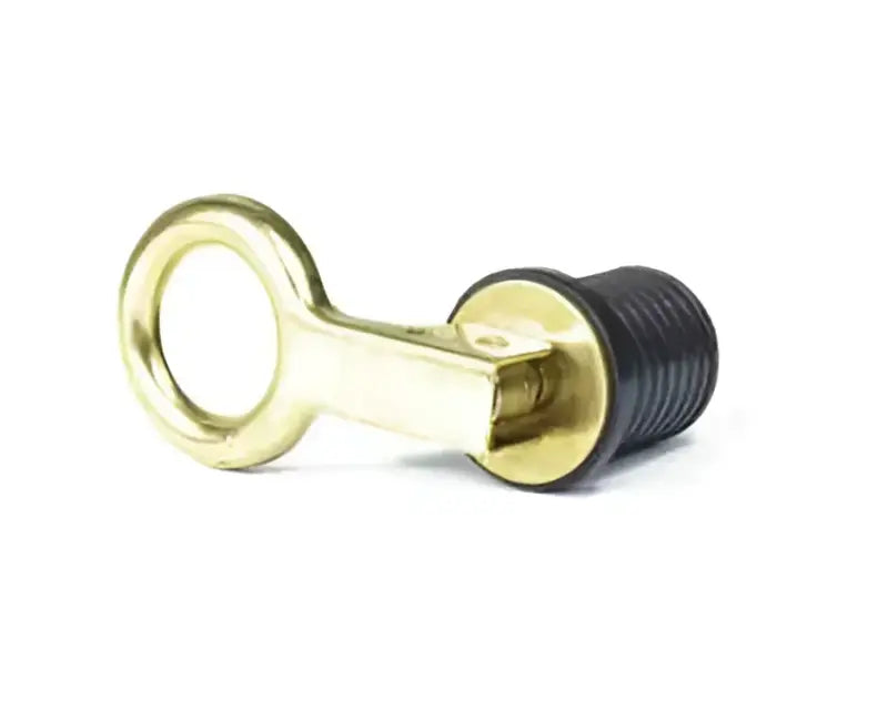 Moeller 05305610 Drain Plug - Snap Down Brass 1' Quality boat drain plug from Moeller