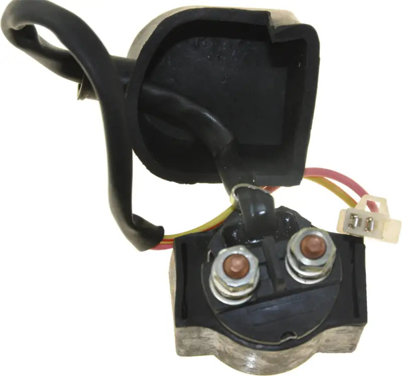 MOGO PARTS Solenoid Universal 4 Stroke 50 250cc 2 Wire Male Plug for Powersports
