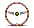 Momo California Wood Steering Wheel 360 mm - Mahogany Wood/Pol Spokes - Truck & Automotive