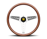 Momo California Wood Steering Wheel 360 mm - Mahogany Wood/Pol Spokes - Truck & Automotive