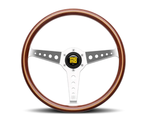 Momo California Wood Steering Wheel 360 mm - Mahogany Wood/Pol Spokes - Truck & Automotive