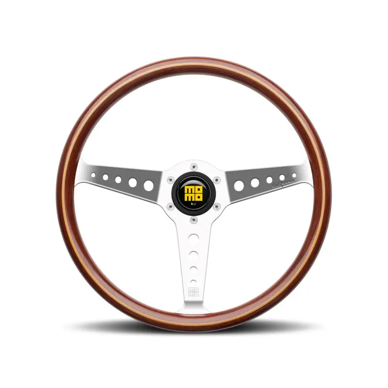 MOMO CAL36WD0P Momo California Wood Steering Wheel 360 mm - Mahogany Wood/Pol Spokes