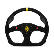 Black steering wheel with yellow stripe for Momo MOD30 Buttons Steering Wheel 320 mm