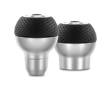 Momo Race Shift Knob - Aluminum Black Airleather Insert - Truck & Automotive