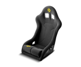 Momo Supercup Black Racing Seat - FIA 8855-1999 Hardshell Design for Safety and Style