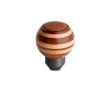 Striped wooden shift knob from Momo Targa Heritage Targa Heritage Shift collection