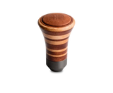 Striped wooden shift knob from Momo Trofeo Heritage Trofeo Heritage Shift collection
