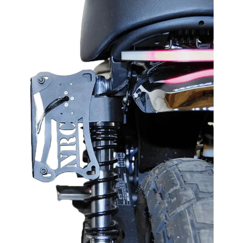 MONKEY-SIDE New Rage Cycles Side Mount License Plate Hon - RV and Auto Parts