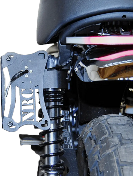 MONKEY-SIDE New Rage Cycles Side Mount License Plate Hon - RV and Auto Parts