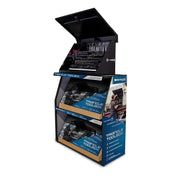 Montezuma TRD03-L-Gray Tool box are constructed from steel - Display