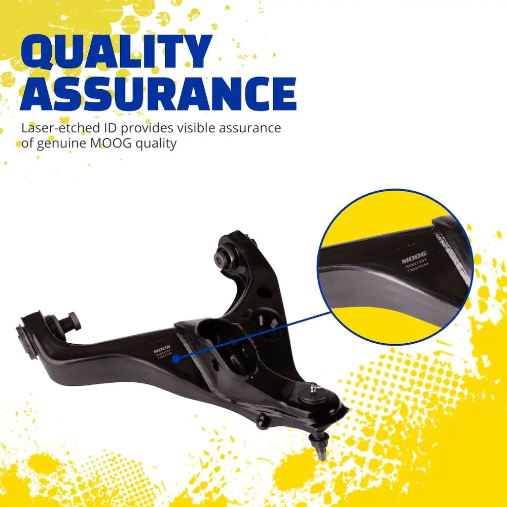 Moog Limited Lifetime Warranty Control Arm RK623905
