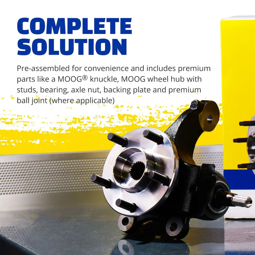 Moog Limited Lifetime Warranty Spindle LK160 - Complete Knuckle Assembly