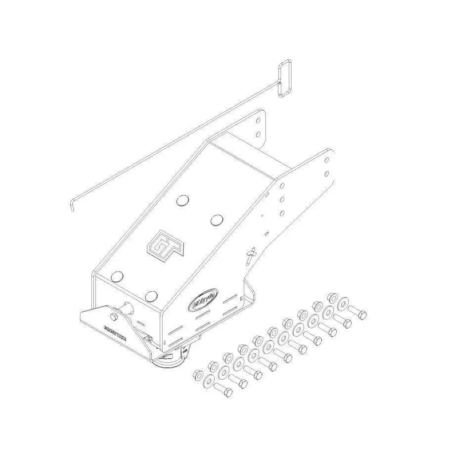 MOR/Ryde RGN74-FD-03 Matches oem pin location - Goosetech Rubber Box