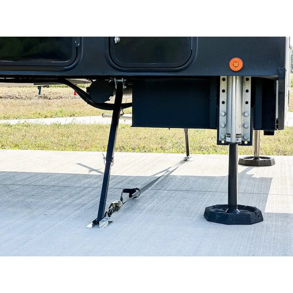 MOR/Ryde No Drilling Required Trailer Stabilizer Jack Stand SP54-253 - X-Brace I-Beam