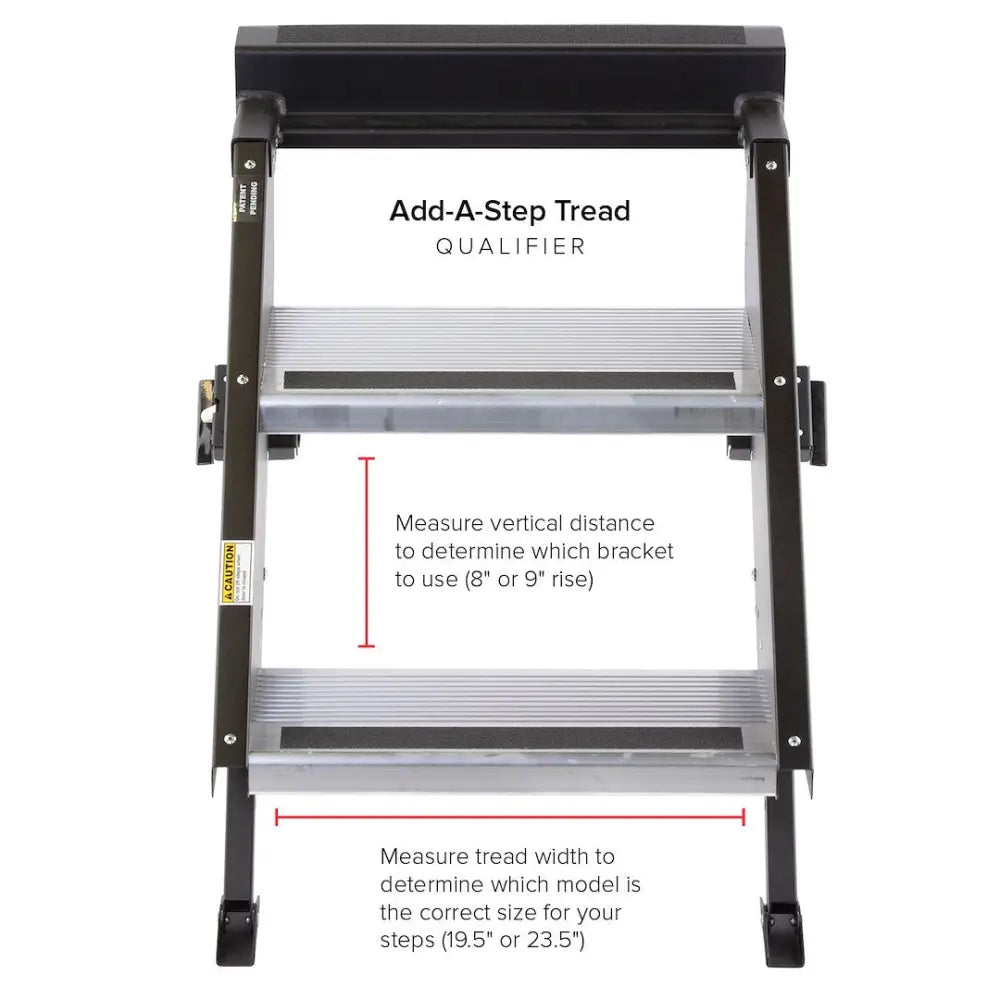 MOR/Ryde Easy To Attach And Remove Entry Step STP54-075 - ADD-A-Step 23.5