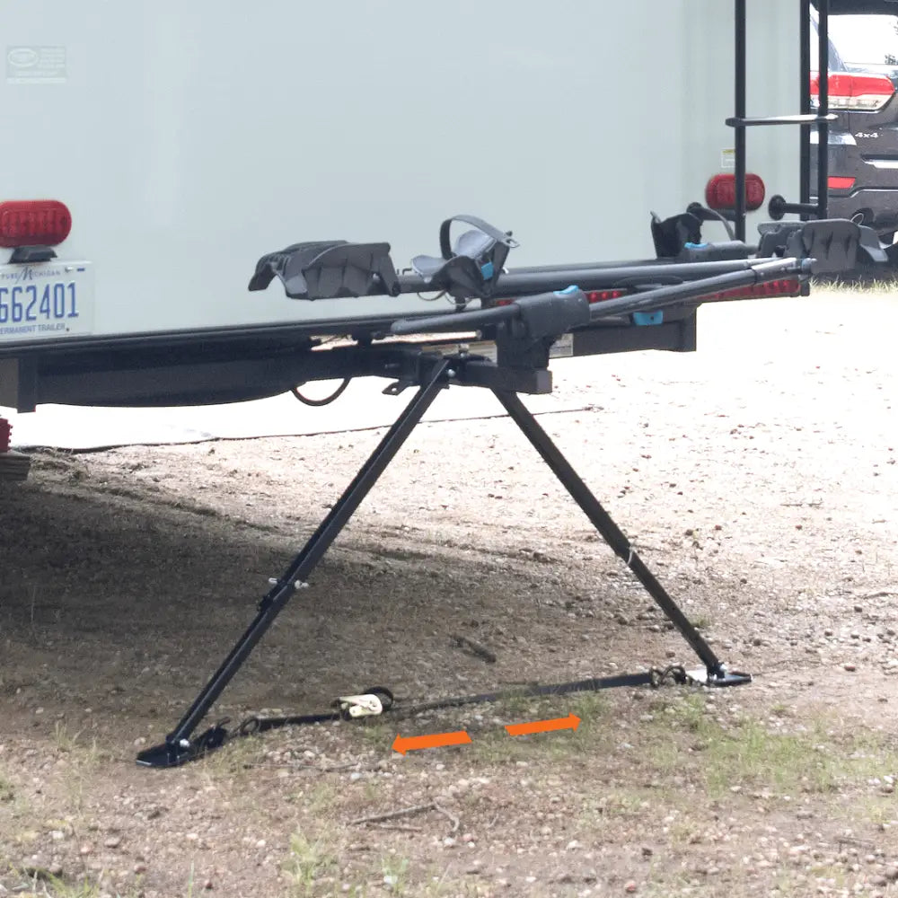 MOR/Ryde No Supplier Warranty Receiver Hitch Mount Trailer Stabilizer SP54-274 - X-Brace Bike Racks
