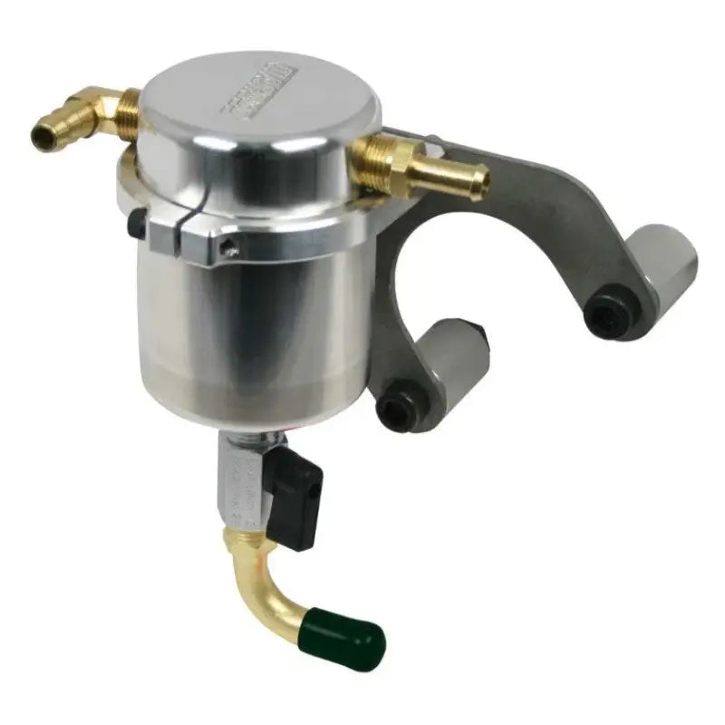 Moroso 85516 Moroso 97-04 Chevrolet Corvette Air/Oil Separator Catch Can - Billet Aluminum