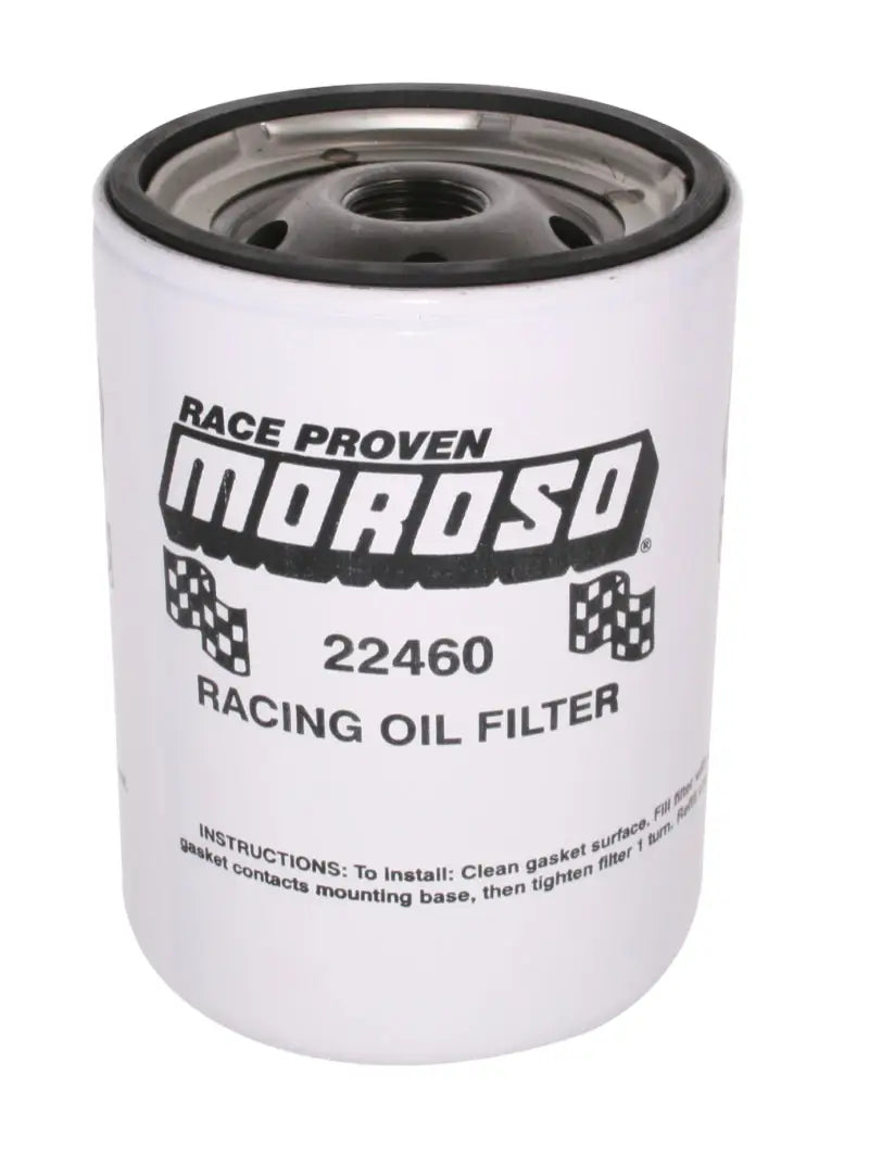 Moroso Chevrolet 13/16in Thread 5-1/4in Tall Oil Filter - Racing - Truck & Automotive