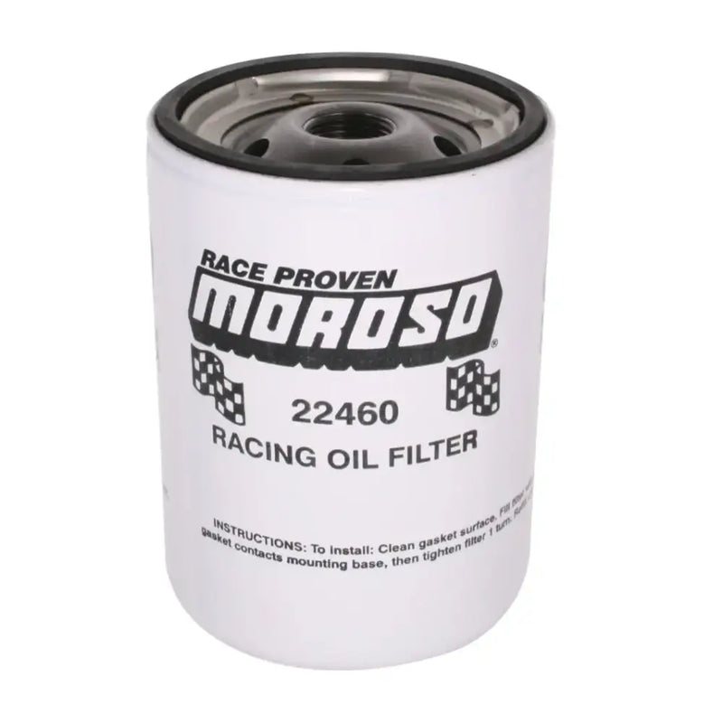 Moroso Chevrolet 13/16in Thread 5-1/4in Tall Oil Filter - Racing - Truck & Automotive
