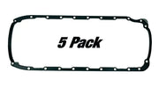 Moroso Chevrolet Big Block Mark IV Oil Pan Gasket - One Piece - Reinforced Steel (5 Pack) - Truck & Automotive
