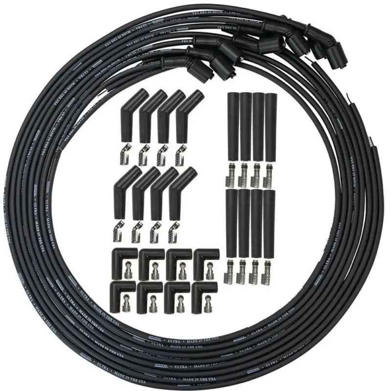 Moroso GM LS/LT 8mm Ultra 350 Universal Wire Set w/90/135/Straight Plug Ends - Truck & Automotive